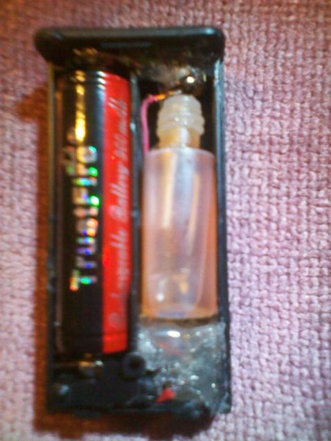 INSIDE view of my black bottom feeder