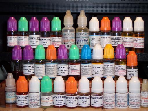 Juice collection after 1 month of vaping