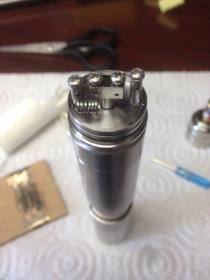 Kanthal A-1 Ribbon .5 X .1
6 wraps
1.7ohm
Single Coil