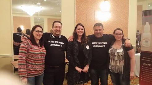 L to R: Christiane Anderson, Dimitris Agrafiotis, Brandy Nair, Phil Busardo, Elizabeth Batts