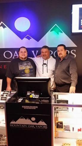 L to R: Steve Nair, Phil Busardo, Dimitris Agrafiotis