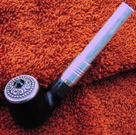 LadyPipe with ansisys Pipeheadcover and Cetins Cartomizer adapter