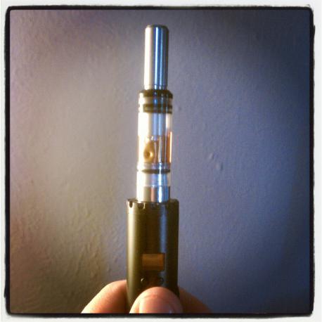 Lavatube V1 with Smoktech eGo carto tank.