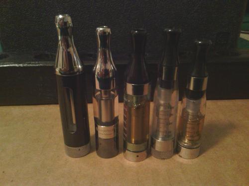 Left to Right
ARO, Kanger Pro tanks Mini, K2, CE5,CE4