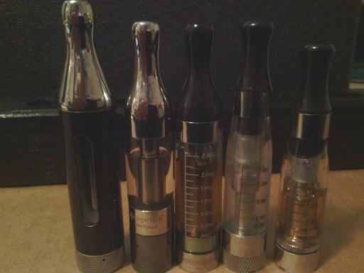 Left to Right2
ARO, Kanger Pro tanks Mini, K2, CE5,CE4