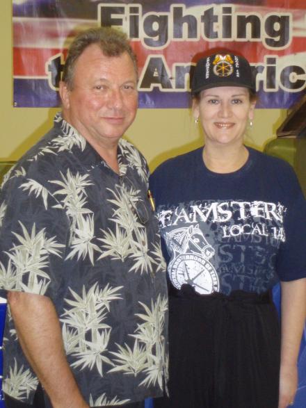 Les & Vikki Teamsters Event 10/20/10
Great Friend & Client
This one's for YOU, Jimmy Hoffa!!!