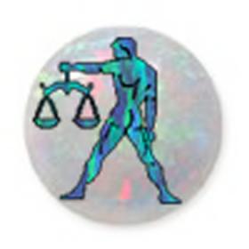 Libra Man transparent WM