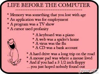 LIFE BEFORE COMPUTERS!