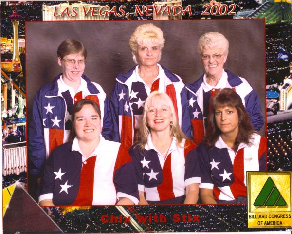 Life is good, in the middle, top row, and no my hair does not look like that now!