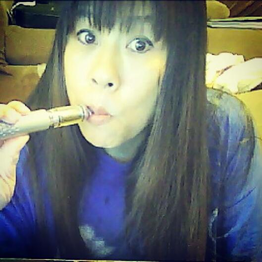 making faces :P