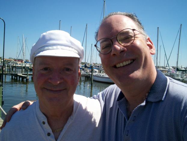 Me and dad, he passed in 2009.
