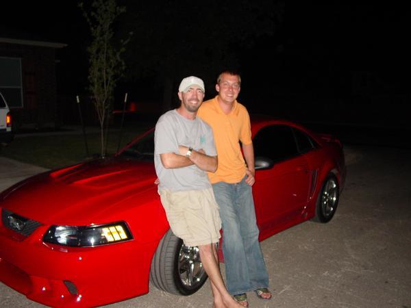 Me and my best friend, John.