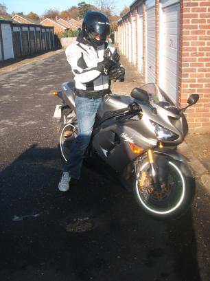 me and my true baby (my bike =D)
