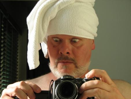 Me in a Bleedin Towel
