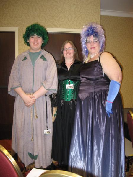 Me n Chaos at Norwescon 2009 with a friend