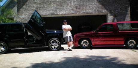 Me with the durango and s10 blaz