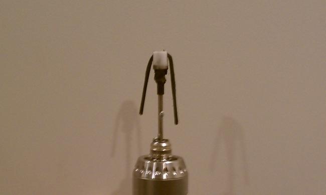 mesh wick - formed and oxidized