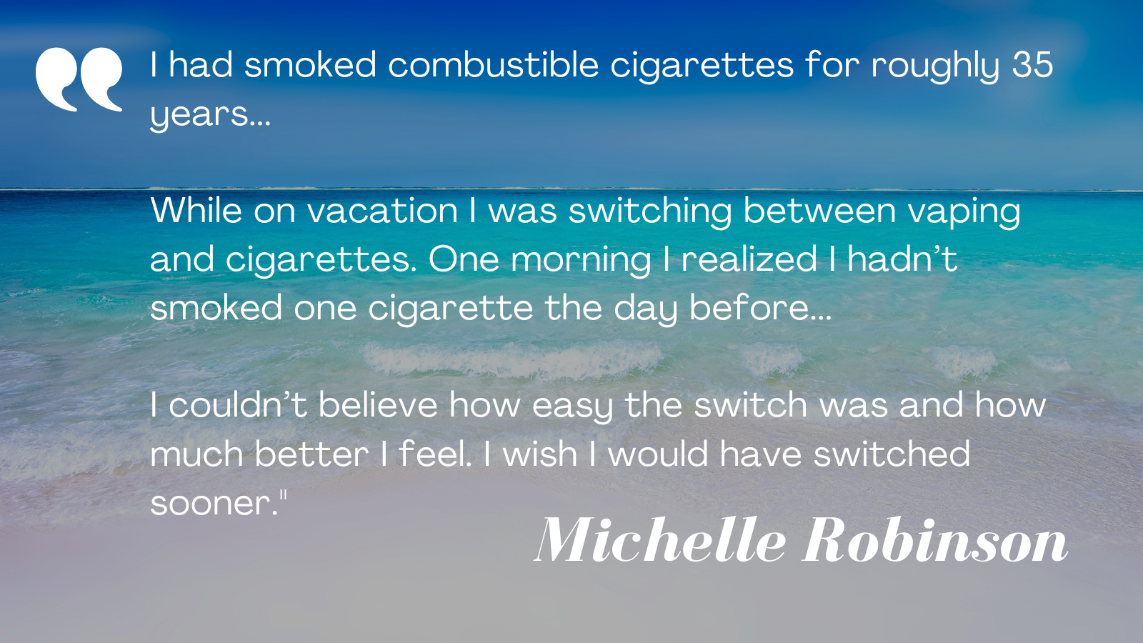 Michelle Robinson Testimonial