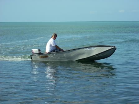 Mike on the Portabote