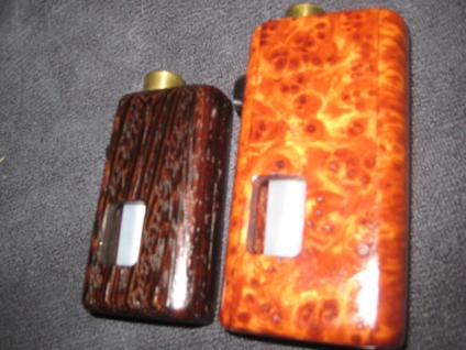 Mini Woodvil Wenge, VV Woodvil Birdseye Maple Burl