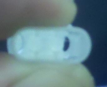 Modded vapeway, mouthpiece end view