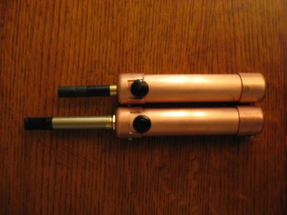 Mods Mark 2, better switches, smaller 5volts w/ 2 cr123a's.