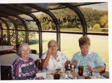 Mom Sandy, Aunt Maizie, and Aunt Shirley