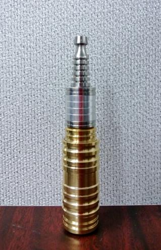 Mortar V5 with an Immortalizer RBA and a Pagoda Drip Tip