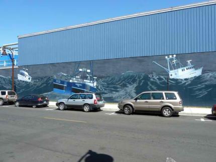 Mural in Newport