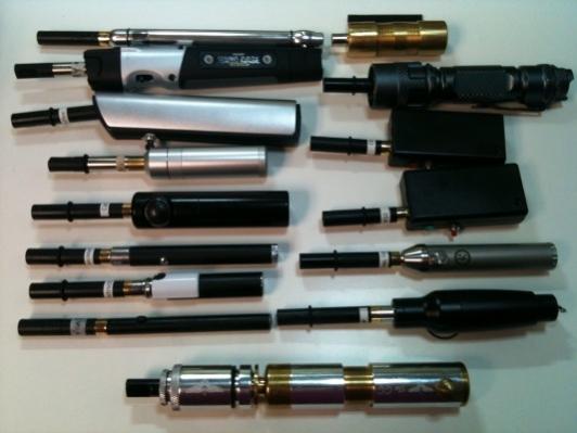 My eCig Collection - One of each type that I  own or made.