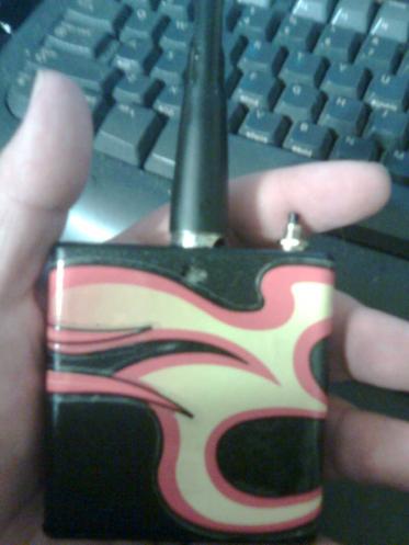 My Ego died...so now it works on 4 AA nimh batteries!..lol