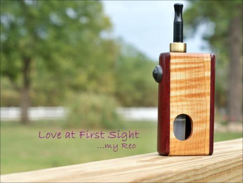 My First Reo Woovil~
Purpleheart and Curly Maple.  Took vaping to a whole new level.