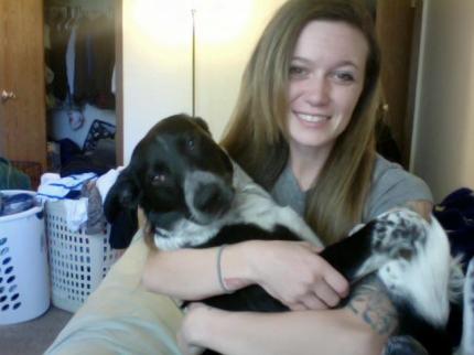 My girl and me.
