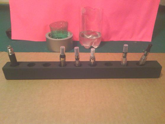 My Homemade Clearomizer stand