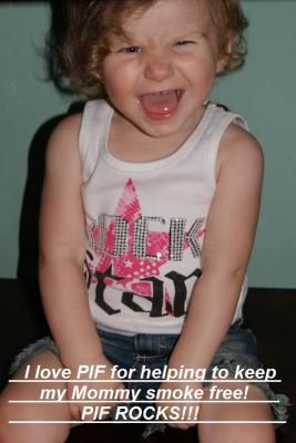 My little rock star!