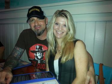 My lovely wife and I: Aug 2013