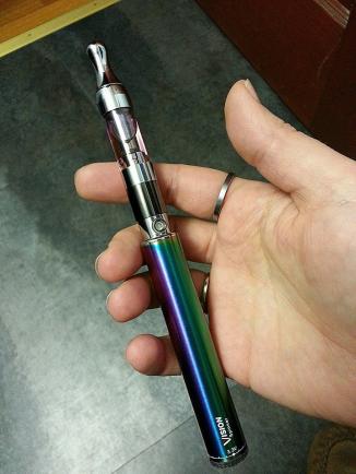 My new Vision Spinner with a purple Mini Pro Tank 2