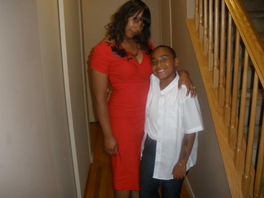 My sexy lady in red with Noahlove.