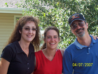 My sisters, Kristeigh, Diane and me.