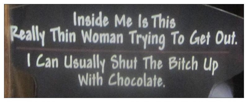 my thin .....