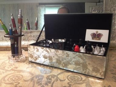 my vape box and ecig stand