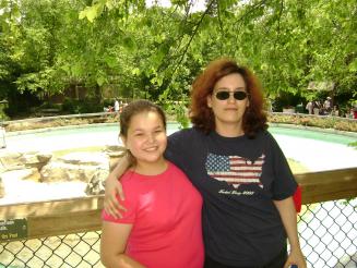 My wife and daughter