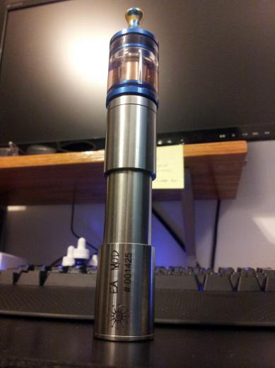New EA Mod with Valley Vapes Pyrex Tank