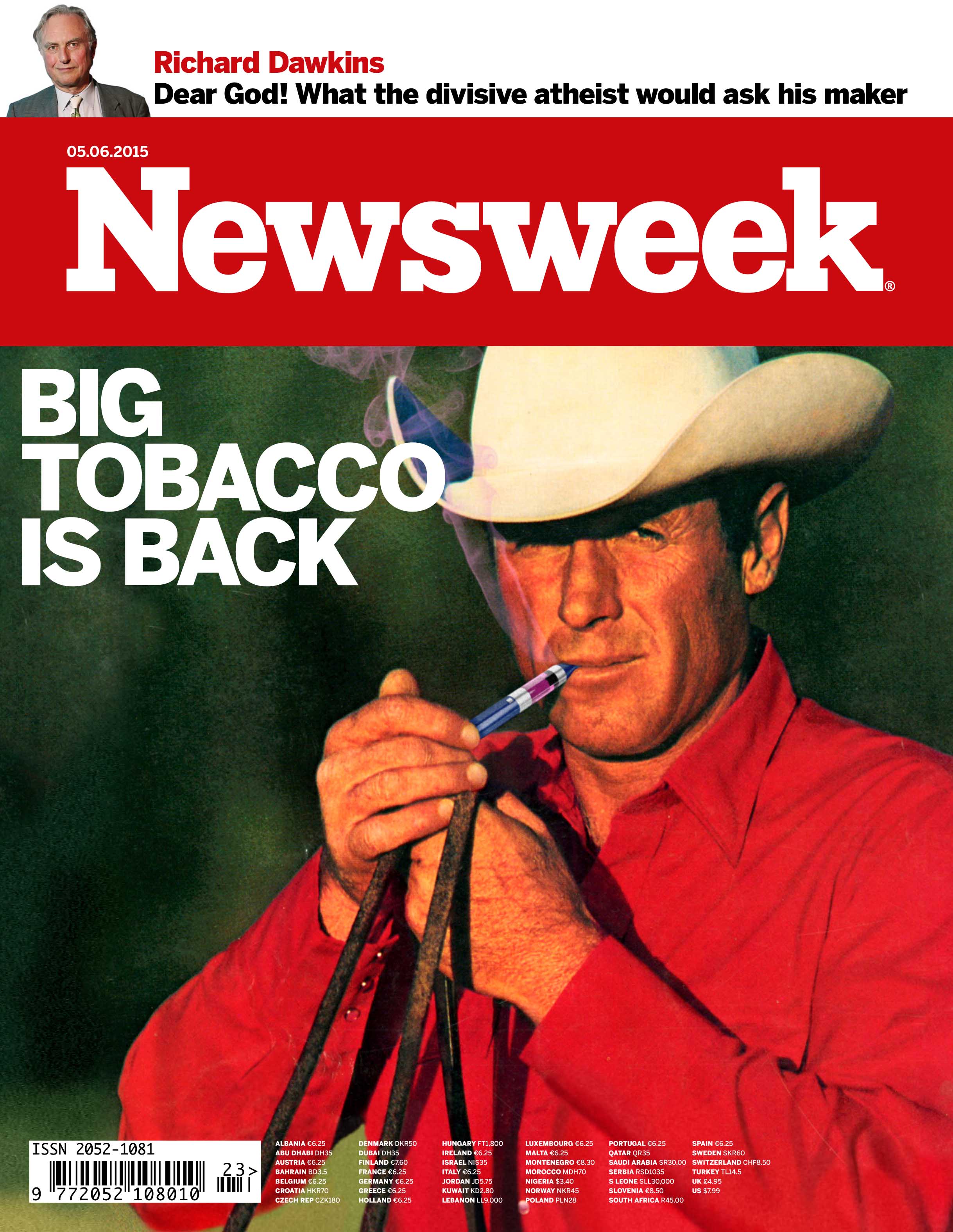 Newsweek Tobacco Cover, May 2015