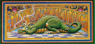no smoking dragon