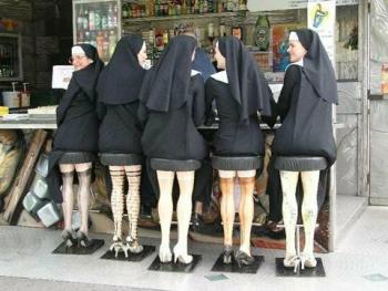 Nuns with legs