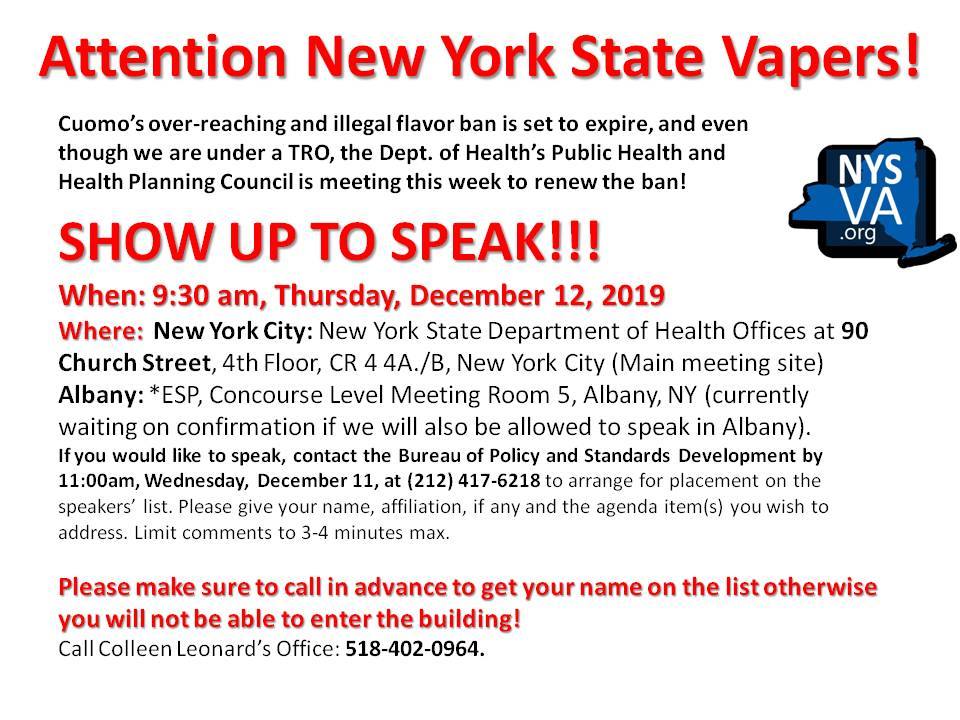 NY Call to Action