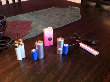 Old goat 3.7v feeder, Roughstack V1, MidiVapestack