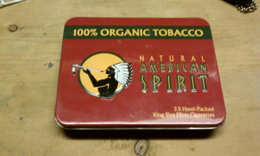 Old tin laying around