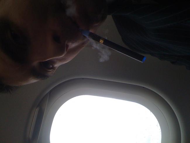 On the plane vaping discretely